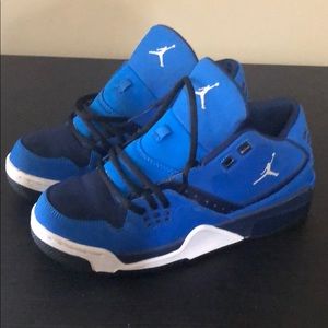 Royal blue Jordan’s